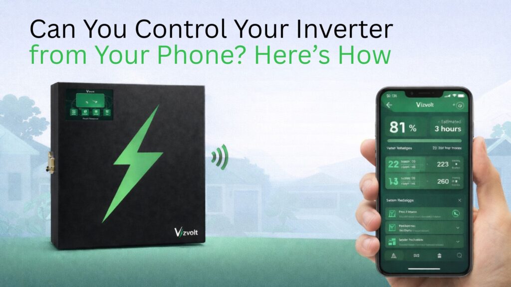 can you control your inverter from your phone here’s how