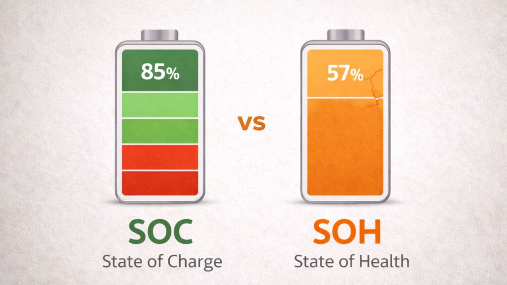 understanding soc & soh in simple words the two numbers that decide your power backup
