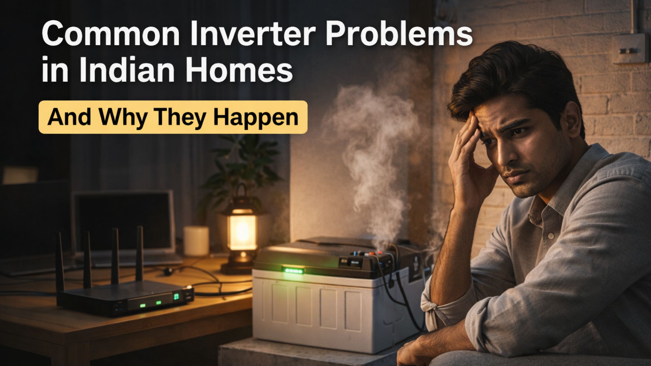 common inverter problems in Indian homes