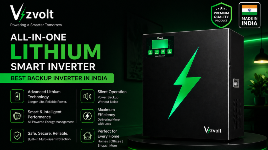 Image 4	Vizvolt VAJR product photo	Vizvolt VAJR all-in-one lithium smart inverter best backup inverter in India 2025
