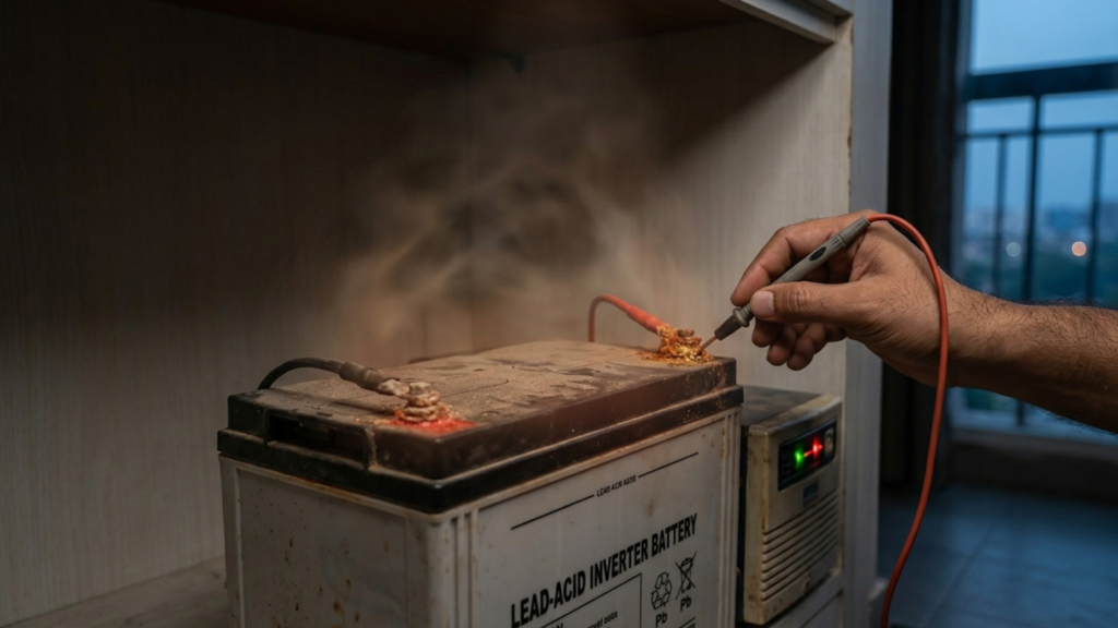 inverter battery draining fast in modern home