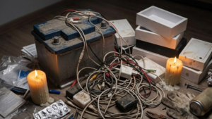 inverter not working during power cut problem