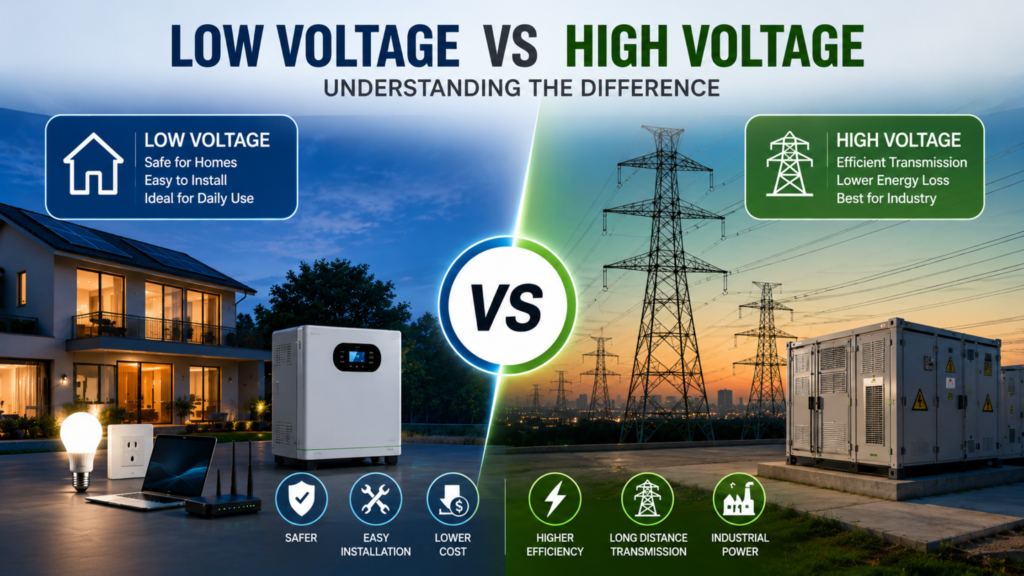 Low Voltage vs High Voltage