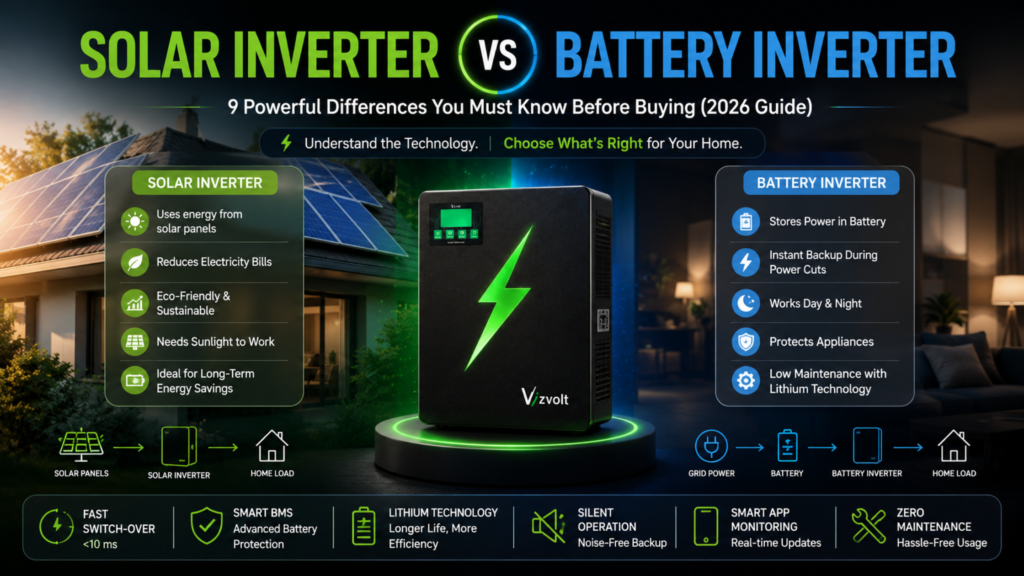 Solar Inverter vs Battery Inverter