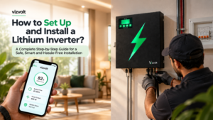 Vizvolt lithium inverter installation